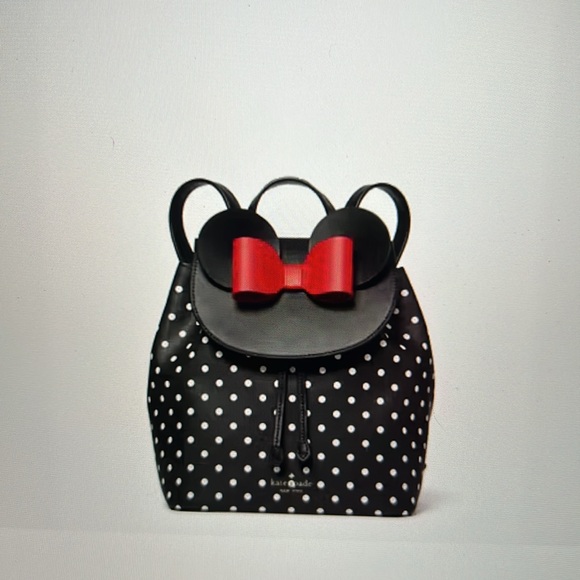 NWOT - Kate Spade Disney New York Minnie Mouse Backpack. Excellent Condition. - Picture 7 of 10